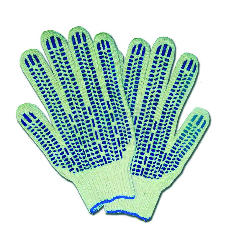 Перчатки х/б с ПВХ "протектор" 6 нитей (200)-