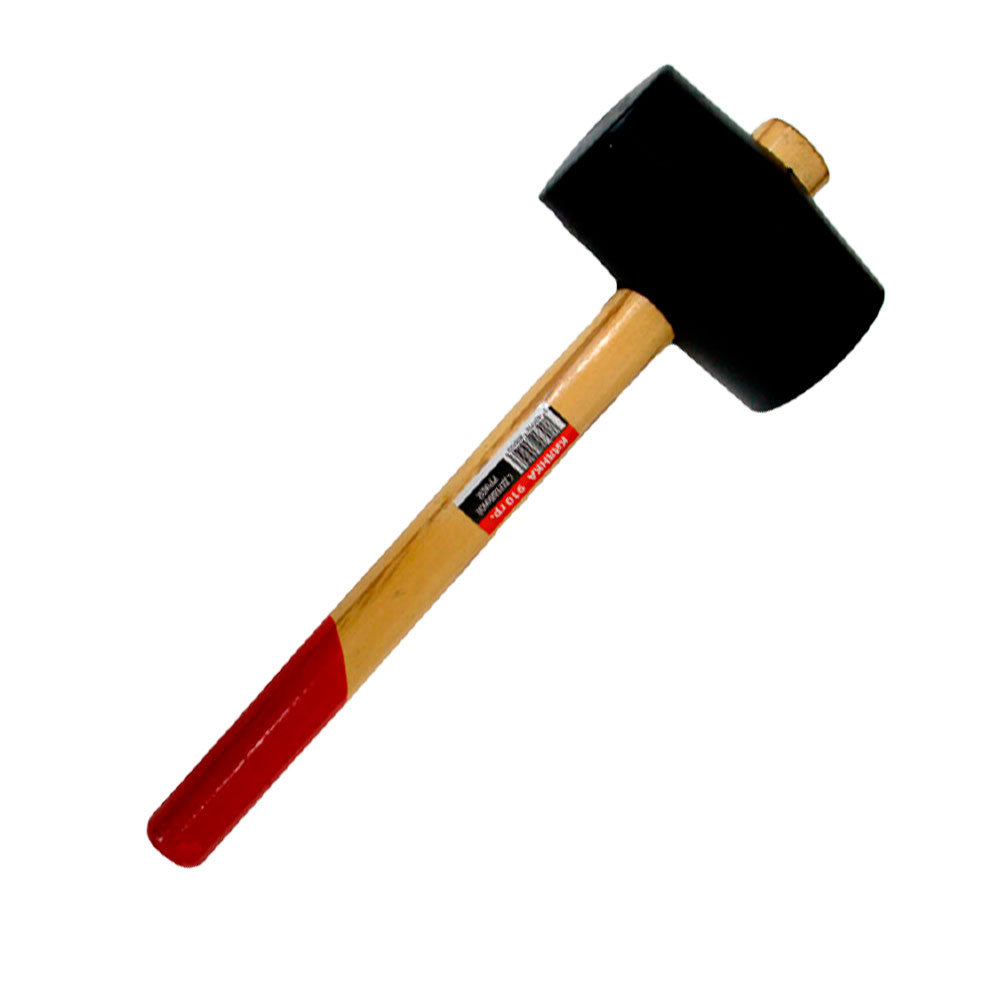 Киянка с деревянной ручкой 910гр. черная(24)