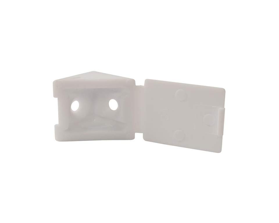 Уголок мебельный (пластик) БЕЛЫЙ