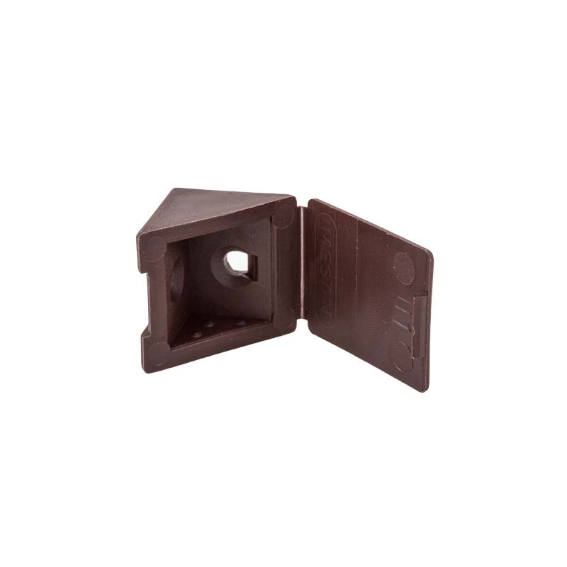 Уголок мебельный (пластик) ТЕМНО - КОРИЧНЕВЫЙ