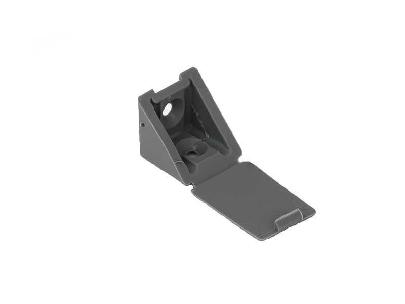 Уголок мебельный (пластик) СВЕТЛО - СЕРЫЙ