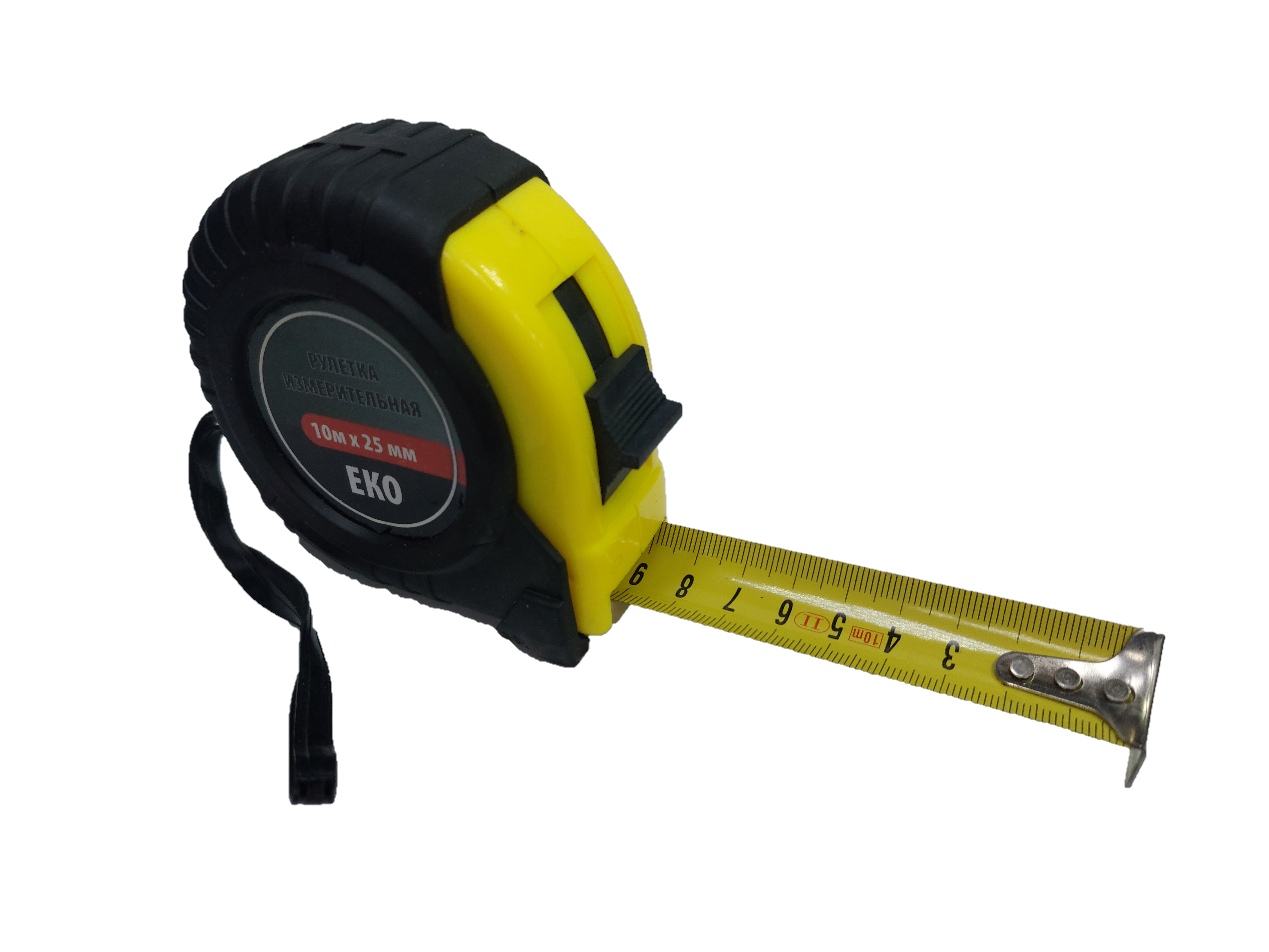Рулетка 10 м х 25 мм Toolas (ЕКО) (6)