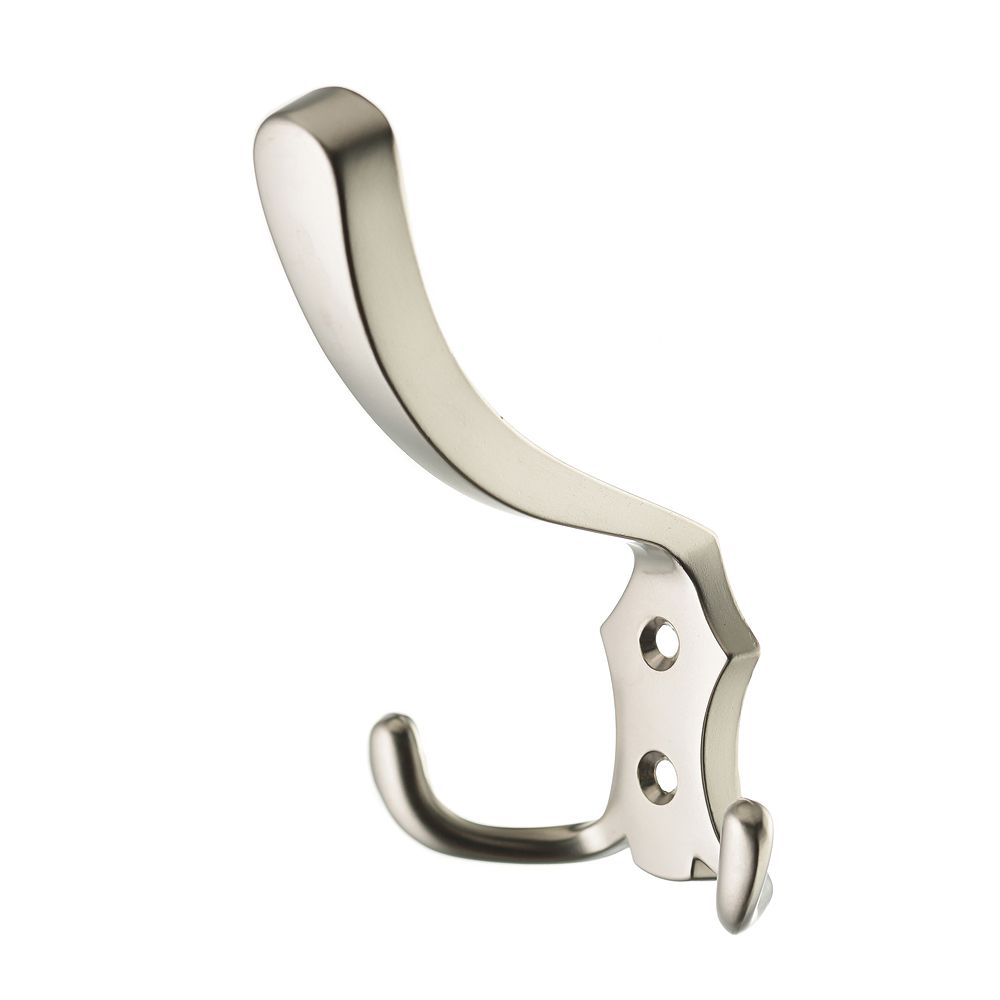 Крючок-вешалка тройной хром (№9)