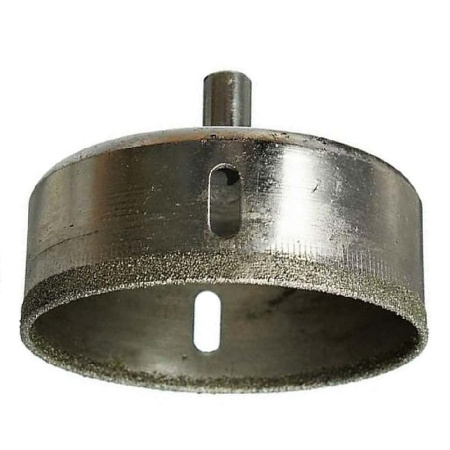 Коронка по стеклу и керамике с алм. напыл.  080 мм