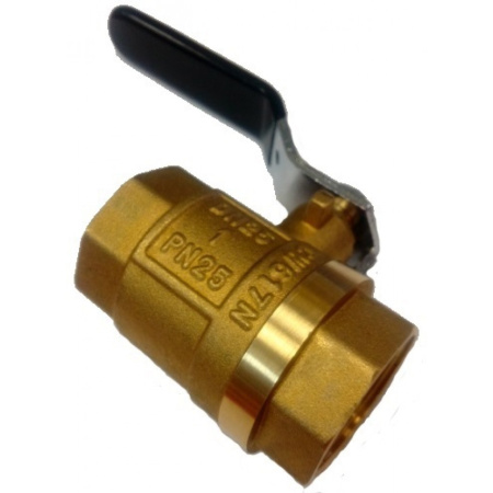 Кран шаровый Vieir(АТМ)  1" Г х Г (ручка)(6)