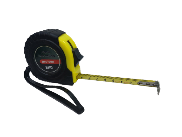 Рулетка 03 м х 16 мм Toolas (ЕКО) (12)