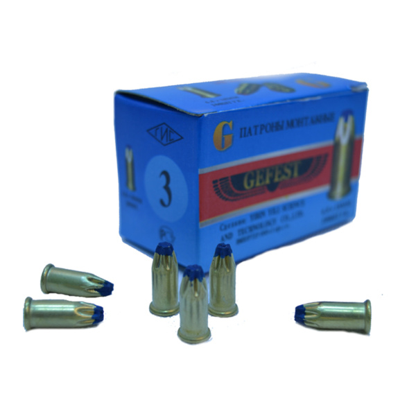 Патроны для дюб. монтажных D3   СИНИЕ