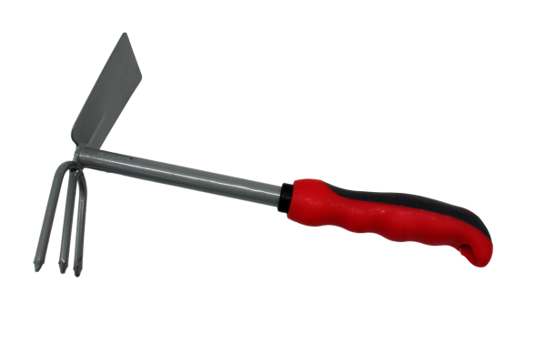 Мотыжка комбинированная , лепесток +3 зуба, 2-х компонент. ручка Toolas 