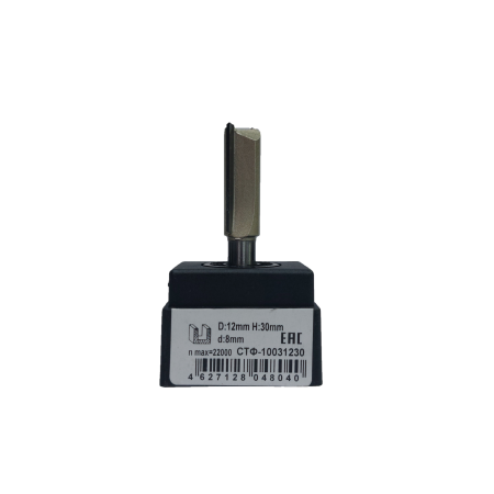 Фреза пазовая прямая STF - 1003 08 x 12 х 30