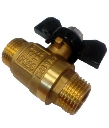 Кран шаровый Vieir(АТМ) 1/2 Ш х Ш (бабочка)(12)