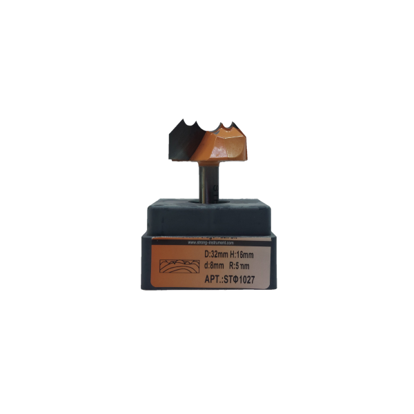 Фреза паз. для розеток STF 1027  08 х 32 х 16 R5