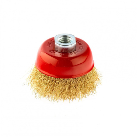 Щетка для УШМ "чашка" (мягкая пров-ка) 065 мм.