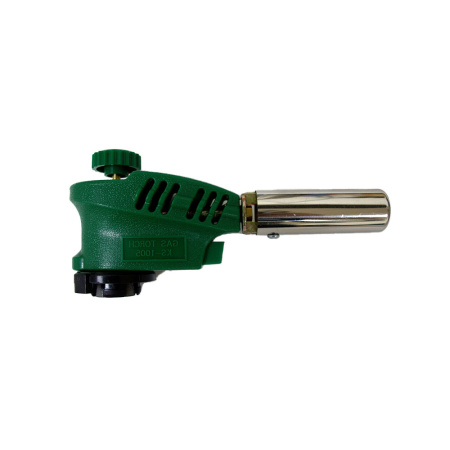 Горелка с пьезорозжигом зеленая (G-1005)(синяя 0832)