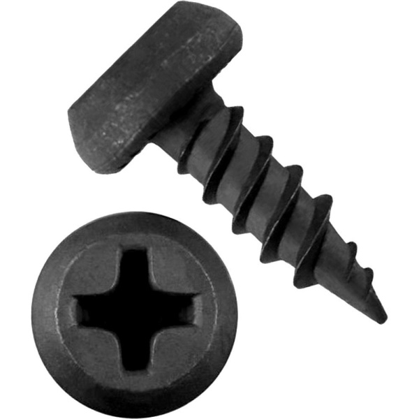 Саморез  по металлу 3,5 х 11 острый черный