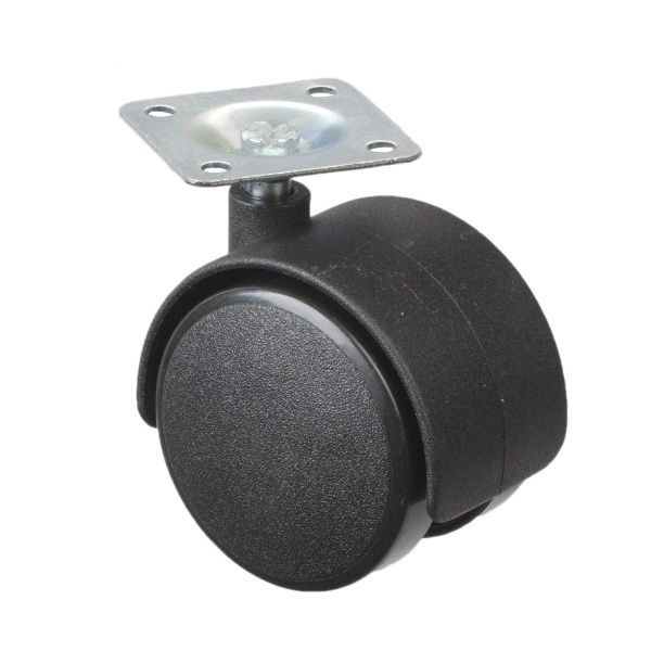 Колесо 40мм поворотное с фланцем