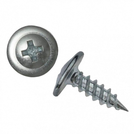 Саморез с прессшайбой - острый 4,2 х 19 (А2)