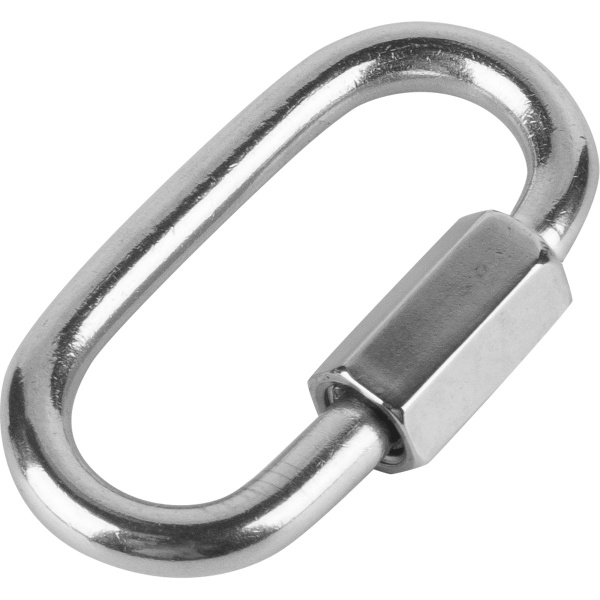 Карабин винтовой с гайкой 08 мм. (А4)