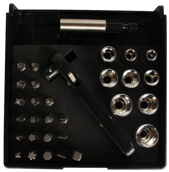 Трещетка с набором бит WP(96-1231-1)