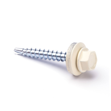 Саморез кровельный 4,8 х 29 (1015 сл.кость)