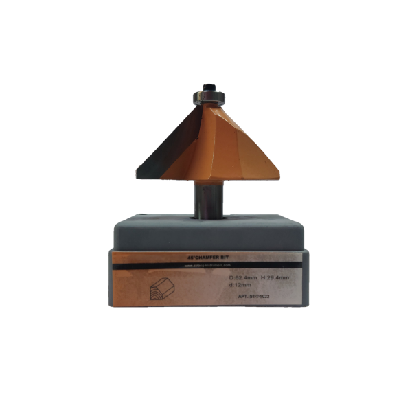 Фреза кром. конусная 45"STF 1022  12 х 62,4 х 29,4