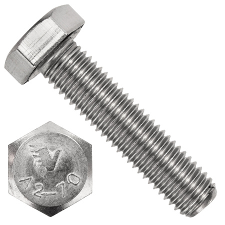 Болт с шестигранной головкой 05 х 010 (А2)