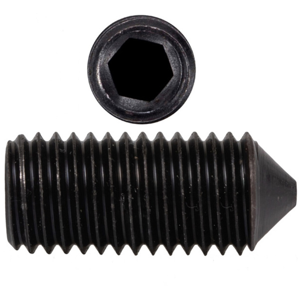 Винт установочный DIN 914  М05 х 16 (острый конец)