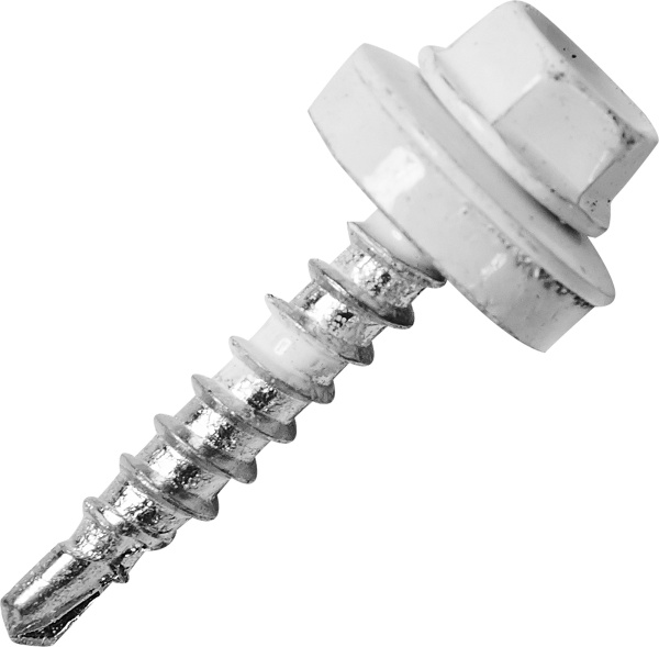 Саморез кровельный 4,8 х 29 (9003 белый)      3500