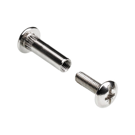 Стяжка - гайка межсекционная М4 х 15 " к-кт