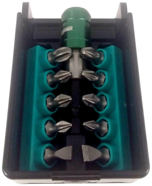 Набор бит WP для больших нагрузок, 11 шт. (96-0411