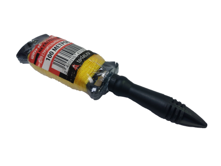 Шнур разметочный нейлон. на катушке 100м. (Желтый)