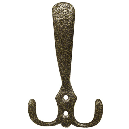 Крючок-вешалка тройной бронза (№9)