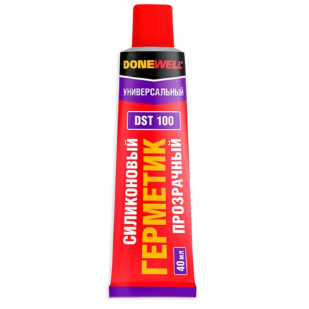 Герметик (тюбик) прозрачный 40(80)мл (24)-