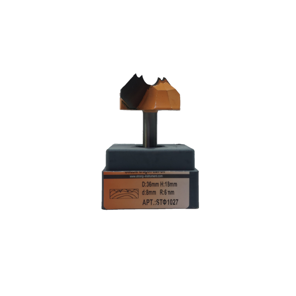 Фреза паз. для розеток STF 1027  08 х 36 х 18 R6