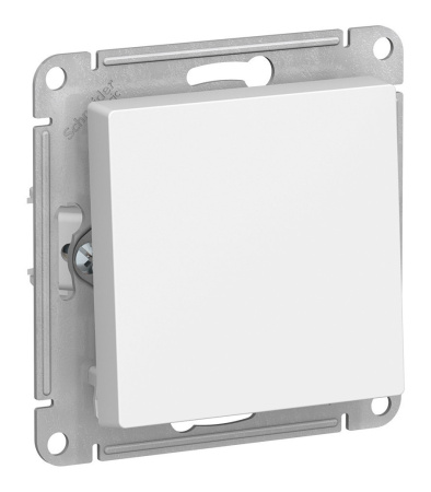 Переключатель скрытый 1-ый ATLASDESIGN (белый)