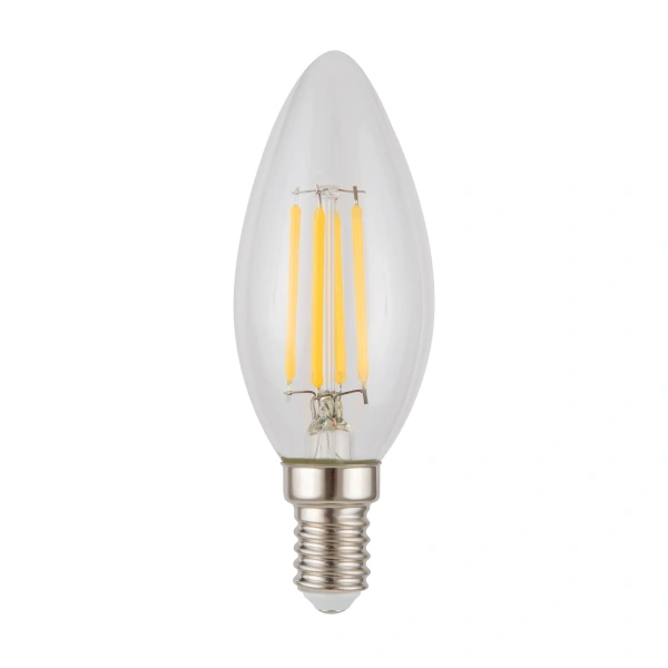 Лампа сд/филомента свеча E14 7W (3000 К, желтая)