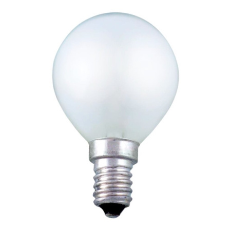 Лампа накаливания шарик 60W E14 (матовая)