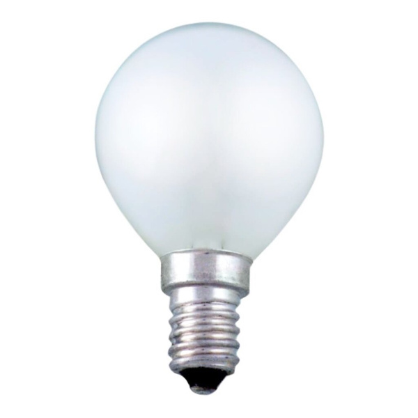 Лампа накаливания шарик 40W E14 (матовая)
