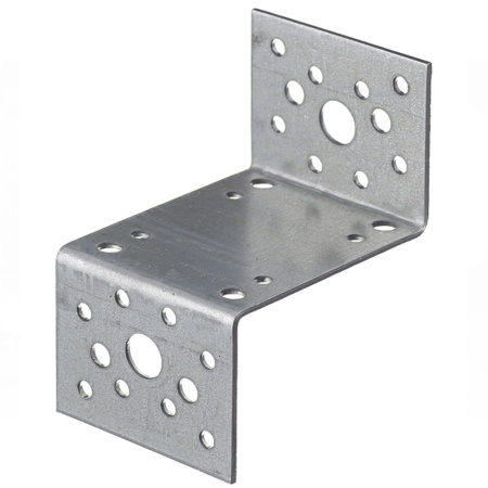 Уголок перфорированный Z - образный 45 х 90 х 65 х 2,0