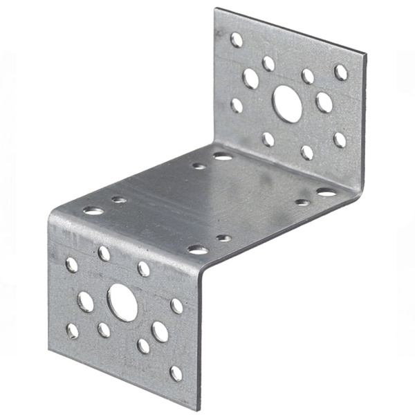 Уголок перфорированный Z - образный 55 х 105 х 90 х 2,0