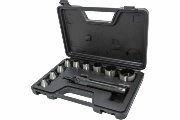 Комплект пробойников  в кейсе "Практик", 9 шт.