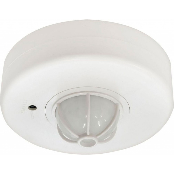 Датчик движения потолочный ИК 360 град. (белый) 1200 W