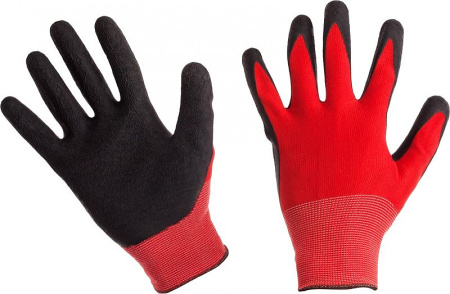 Перчатки нейлоновые с рифленым покрытием (РИФЛЕНЫЕ)