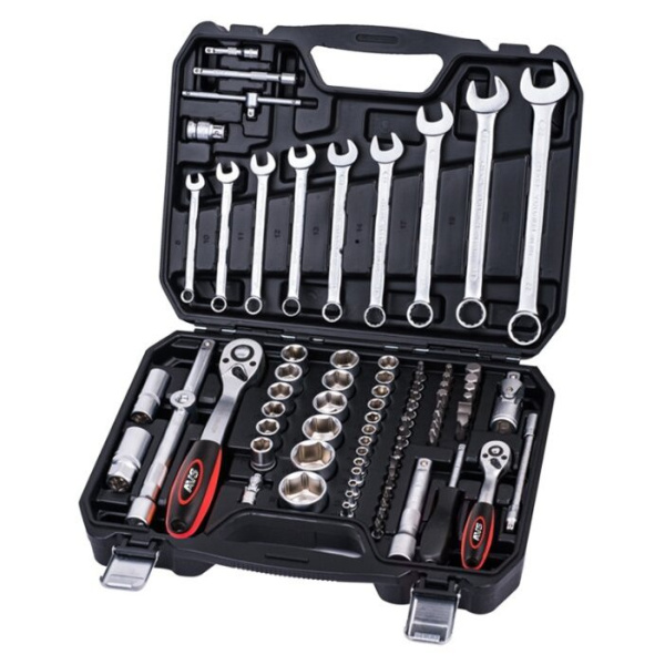 Набор головок AVS 1/2, 1/4 82 предмет