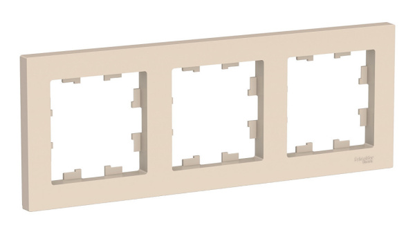Рамка 3 - постовая ATLASDESIGN (бежевая) Рамка 3 - постовая ATLASDESIGN (бежевая)