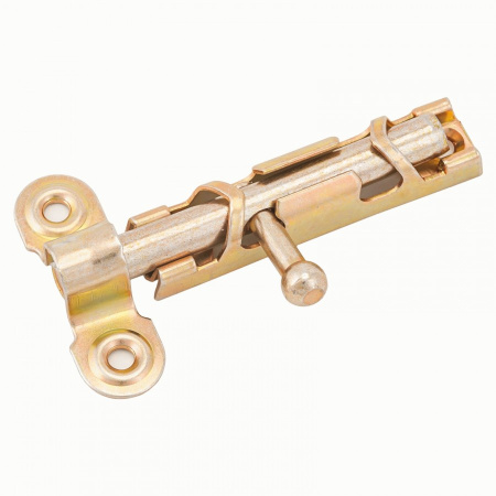 Шпингалет ЗТ1 (скрытое крепл.)  желт.цинк