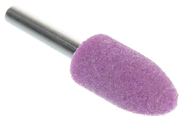 Шарошка абразивная, конус полукруглый 14х25х6 (Ф)