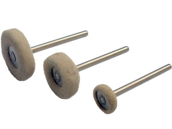 Набор шлифовальных кругов однослойные 3шт, (Ф)