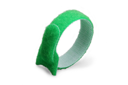 Стяжка-велькро 16 х 210 (зеленая) (20)