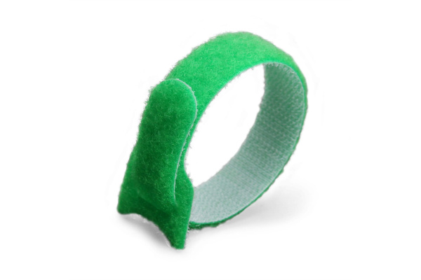 Стяжка-велькро 16 х 210 (зеленая) (20)