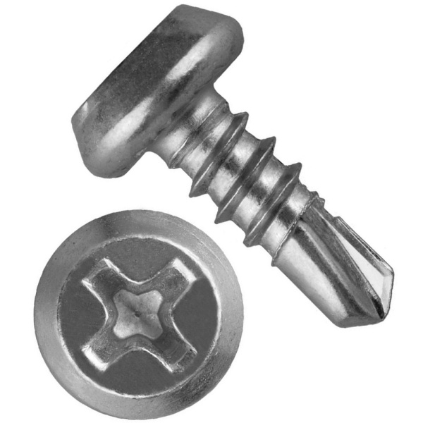 Саморез  по металлу 3,5 х 11 со сверлом цинк